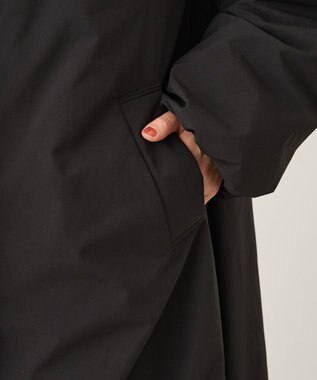 CRAFT STANDARD BOUTIQUE ボリューム中綿ミディコート Black