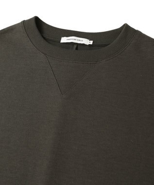 AMERICAN HOLIC スムース起毛ボックスシルエットワンピース Charcoal Gray