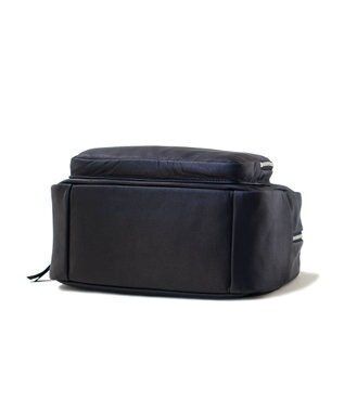 FOLNA RD ソフトレザーフロントポケットボストンバッグ ブラック