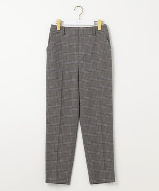 ANY SIS 【大人百花掲載 ヨンアさん着用】シリーズ累計7万本突破！サーモ2WAYストレッチ テーパードパンツ チャコールウインドペンチェック