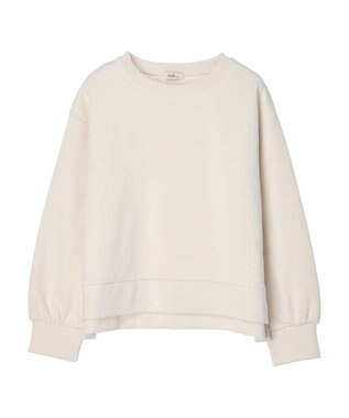 earth music&ecology ダンボールプルオーバー Ivory