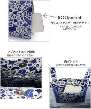 ROOTOTE 1025【ラミネート加工 正方形型】EU.スクエア.ラミネート-R 02：キャットウォーク