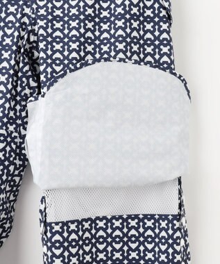 23区GOLF 【WOMEN】モノグラム ポケッタブルレインパンツ ネイビー系5