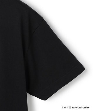 J.PRESS YORK STREET 【YALE別注】【UNISEX】ブルドッグ プリント Tシャツ ブラック系