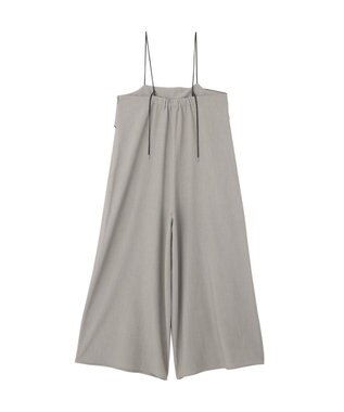 YECCA VECCA ラッフルキャミオールインワン Gray