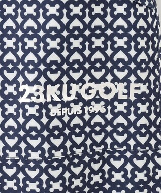 23区GOLF 【WOMEN】モノグラム ポケッタブルレインパンツ ネイビー系5