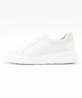 自由区 プラットフォーム スニーカー ホワイト系