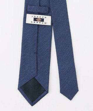 JOSEPH ABBOUD メランジシャンブレー【イタリア生地・日本製】メランジシャンブレーネクタイ ダルブルー系