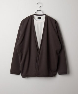 WEGO 【２点セット/LUCY】アンサンブルカーディガン（LS） ダークグレー