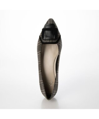 Riz raffinee <Riz raffinee>【3E】ポインテッドトゥバックルパンプス ブラックミックス