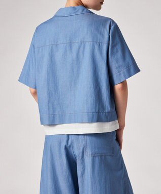 Paul Smith シャンブレー 半袖シャツ ライトインディゴ