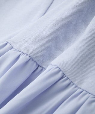 AMERICAN HOLIC 布帛切替ペプラムプルオーバー Blue