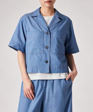 Paul Smith シャンブレー 半袖シャツ