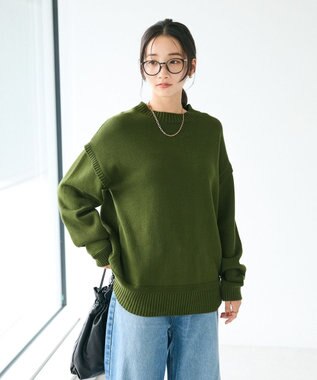 CRAFT STANDARD BOUTIQUE ガンジーニットプルオーバー Khaki