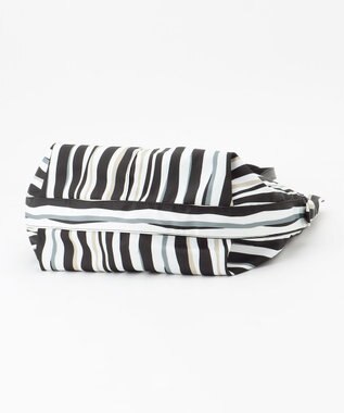 Y'SACCS 【ムック本掲載】ドローイングストライプ　トートバッグ ブラック