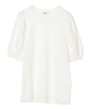 earth music&ecology パフスリーブプルオーバー