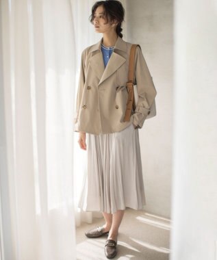 組曲 スクエアトゥローファー ブラウン系