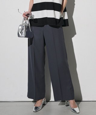 ICB 【WEB限定カラーあり】FluidBackSatin ワイドパンツ