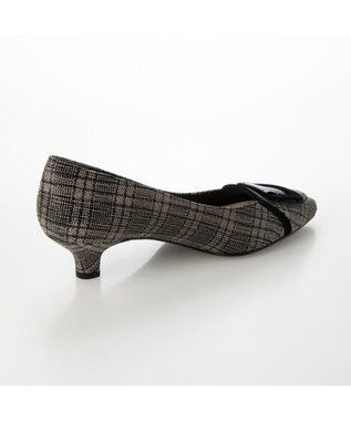 Riz raffinee <Riz raffinee>【3E】ポインテッドトゥバックルパンプス ブラックミックス