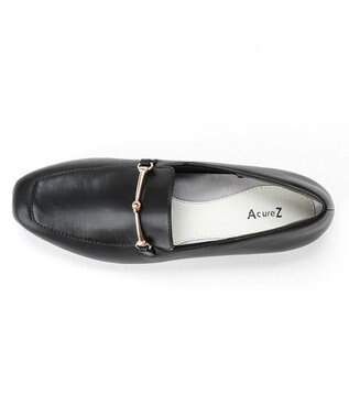 AcureZ ビットローファー「母趾にやさしいカジュアルタイプ」 ブラック