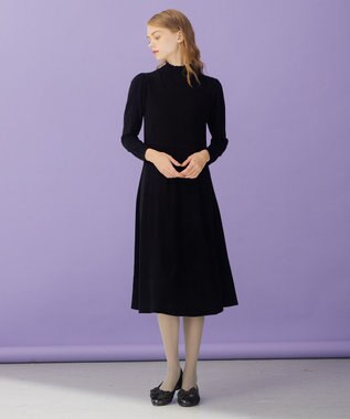 TOCCA 【洗える！】AMULET ニットドレス ブラック系