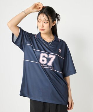 OP／FILA 【Kappa】ナンバーゲームシャツ パープル