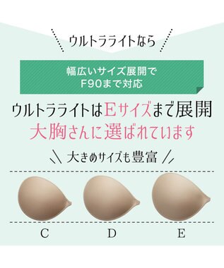 BRADELIS New York 【NuBra / 薄い・軽量】ヌーブラ・ウルトラライト 公式 小さく見せる ブラジャー  結婚式 ブライダルインナー Tシャツブラ モカ