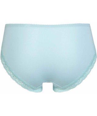 WACOAL ショーツ 【リボンブラ 脇すっきり】 BRB433とペア はきこみ丈あさめ ナイロンベア天竺素材(バック) レディース PRA133 /ワコール ターコイズ