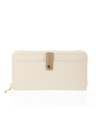IBIZA フェリース　ラウンドファスナー長財布 アイボリー