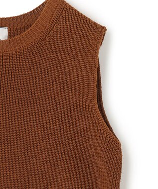 BEIGE， BARR / ノースリーブニット Amber