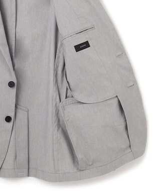 JOSEPH HOMME リネンシャンブレーストレッチ　ジャケット ライトグレー系