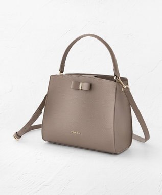 TOCCA 【大人百花掲載】T-MARGO LEATHER MINIBAG ミニバッグ ベージュ系