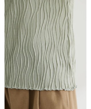 Green Parks ・Ｐｅｔｉｔ　Ｆｌｅｕｒ　ウェーブメロープルオーバー Light Khaki