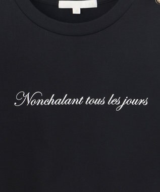 自由区 S 【カタログ掲載】ループバック Tシャツ ネイビー