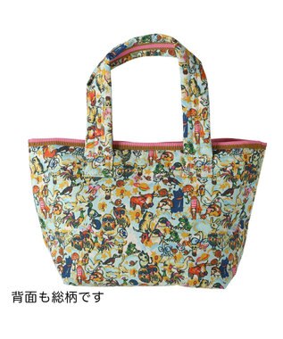 tsumori chisato CARRY 森のどうぶつたち ハンドバッグ 小サイズ ホワイト