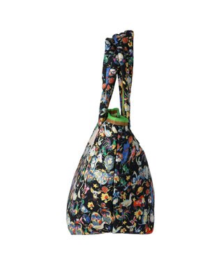 tsumori chisato CARRY 森のどうぶつたち ハンドバッグ 小サイズ ブラック