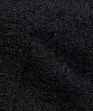 earth music&ecology フェザーUネックニットベスト Black