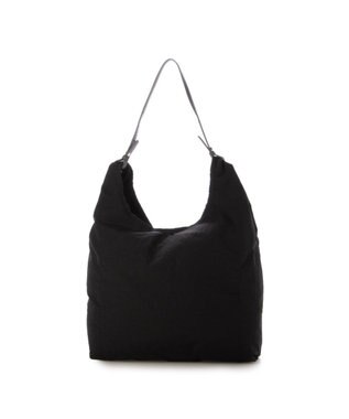 UNBILLION カシュカシュ cachecache / アニマルドローイング刺繍ナイロントート ブラック