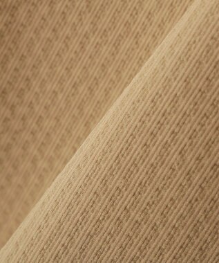 Green Parks サッカー裾ドロストワイドパンツ Beige