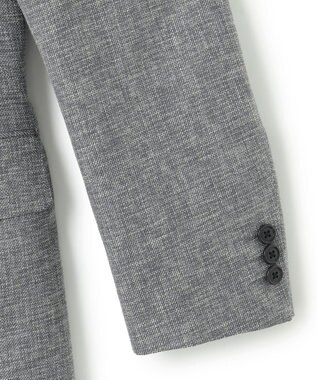 J.PRESS MEN 【NEW STAGE】 KASURI DYEING メッシュ ジャケット ライトグレー系