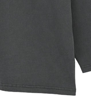 Green Parks VILLAINS/ピグメントプリント長袖Tシャツ Purple