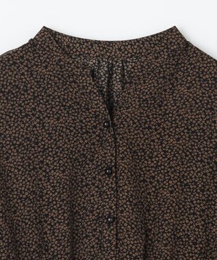 ANY 【洗濯機可能/ウエストゴム】ウエストギャザー ワンピース フラワー