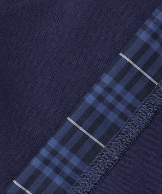 J.PRESS KIDS 【140-170cm】マドラスＴシャツ ネイビー系