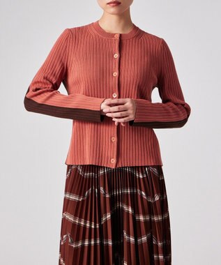 Paul Smith バイカラー スリット カーディガン