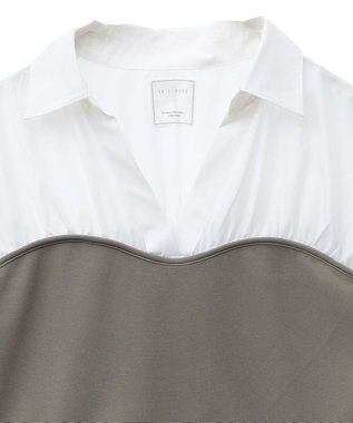 Green Parks ビスチェドッキングチュニック Khaki