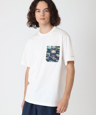 Columbia Columbia/ ヤングストリートショートスリーブクルー /コロンビア Sea Salt、 Aloha