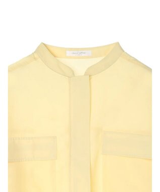 Green Parks シアーショート丈ブルゾン Yellow