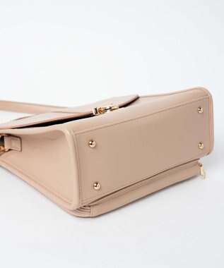 WEGO 【痛バ＆推し活グッズ】レターフラップ痛ショルダー ベージュ