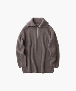 CASHMERE WOOL | ハーフジッププルオーバー / ATON | ファッション通販