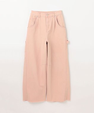 GRACE CONTINENTAL ペインターデニムパンツ ピンク